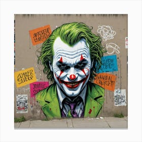 Joker 147 Canvas Print