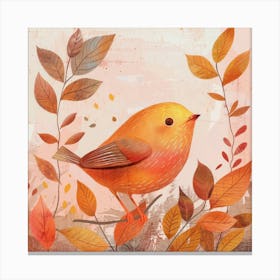 Autumn Bird 3 Canvas Print