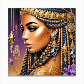 Egyptian Beauty 2 Canvas Print