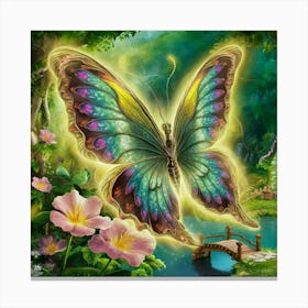 Fairy Butterfly 1 Canvas Print