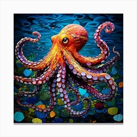 Octopus 5 Canvas Print