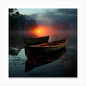 Boats Fine Art Posters By Csaba Fikker For Ai Art Depot 13 Canvas Print