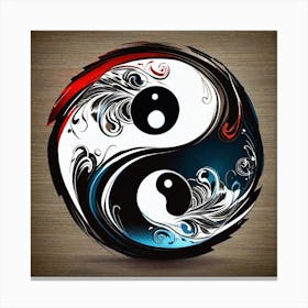 Yin Yang 41 Canvas Print