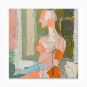 Abstract Figure Canvas Print