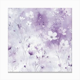 Lilac Flowers 5 Canvas Print