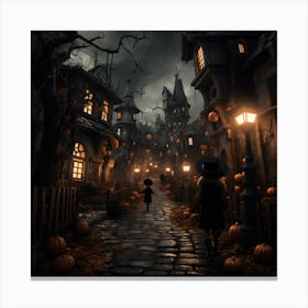 Halloween Collection By Csaba Fikker 71 Canvas Print