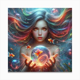 Mermaid 42 Canvas Print