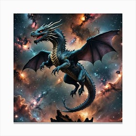 Flying Dragon Canvas Print