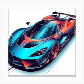 Mclaren Gt1 2 Canvas Print