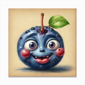 Blueberry 5 Canvas Print