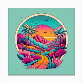 Tropical Paradise Canvas Print