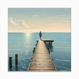 Into The Water Art Print (6) Canvas Print