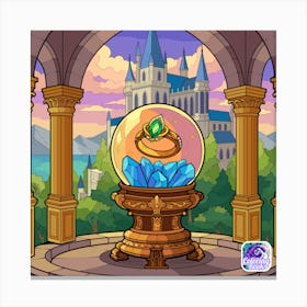 Fairytale Castle Canvas Print