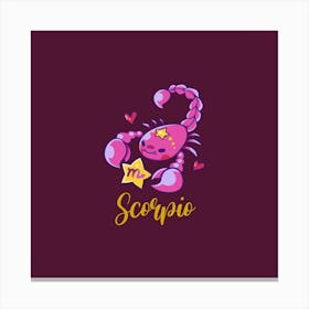 Scorpio Canvas Print