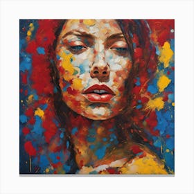 Portrait Of A Woman Canvas Print