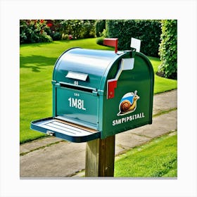 Stamp Postage Mail Letter Envelope Collectible Philately Postal Communication Paper Collec (7) Canvas Print