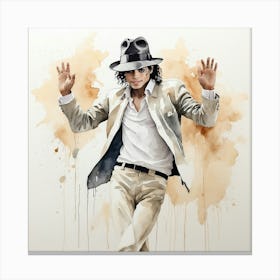Michael Jackson 10 Canvas Print