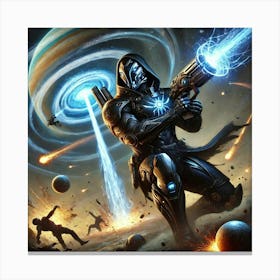 Starlight Guardian Gravity Projectors Canvas Print