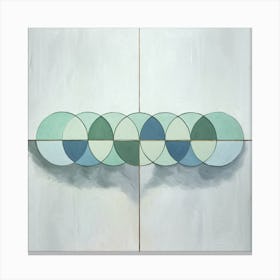 A Beautifully Crafted Minimalist Painting Featu (3) Canvas Print