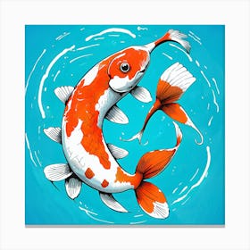 Koi Fish 20 Canvas Print