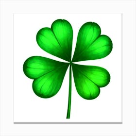 Four Leaf Clover Canvas Print