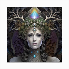 Ethereal Woman 8 Canvas Print