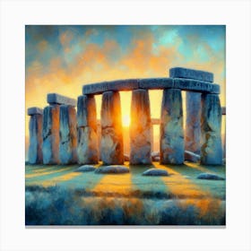 Stonehenge 2 Canvas Print
