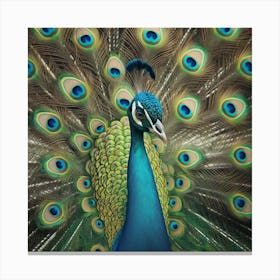 Peacock Canvas Print