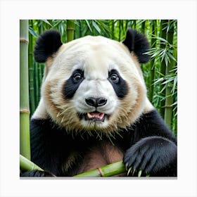 Panda Bear 3 Canvas Print