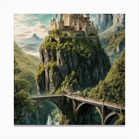 Cinderella Castle 1 Canvas Print