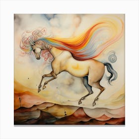 Surreal Horse Canvas Print