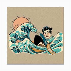 Great Wave Off Kanagawa Canvas Print