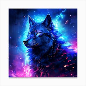 Anime Wolf Canvas Print