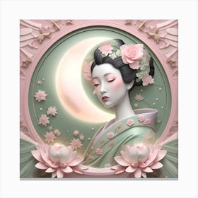 Geisha 22 Canvas Print