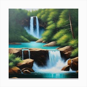 Waterfall 26 Canvas Print