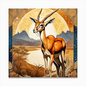 Antelope Canvas Print