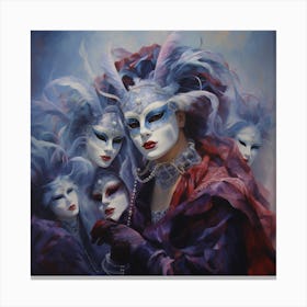 Venice Masks Canvas Print