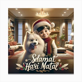 Cute Christmas 1 Canvas Print