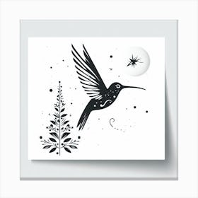 Hummingbird Holiday 2 Canvas Print