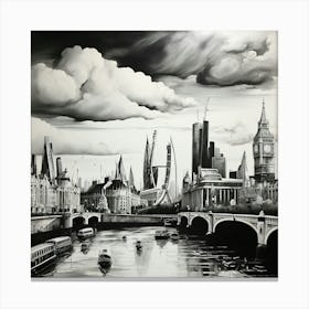 London Skyline 1 Canvas Print