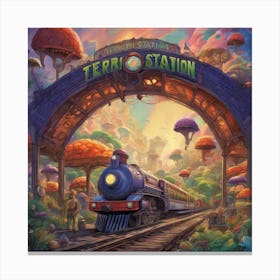 Terraria Station Canvas Print