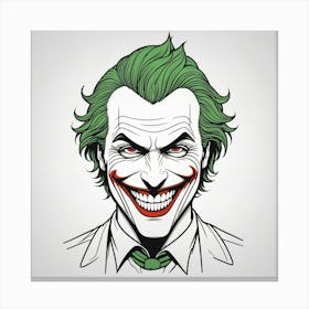 Joker 549 Canvas Print