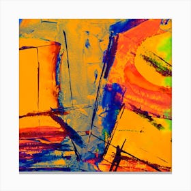 Abstract Painting Canvas Print