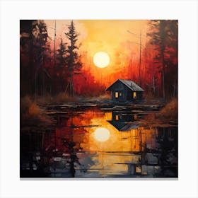 Cabin Canvas Print