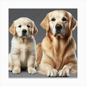 Golden Retriever Puppy Canvas Print