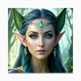 Elf Beauty Canvas Print