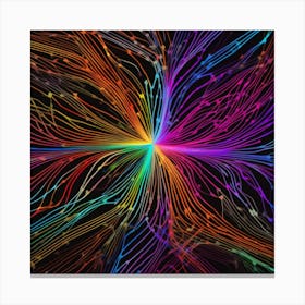 Abstract Nebula 1 Canvas Print