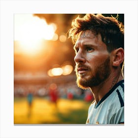 Lionel Messi 1 Canvas Print