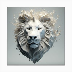 Lion Head 1 Canvas Print