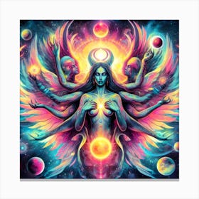 Psychedelic Art 8 Canvas Print